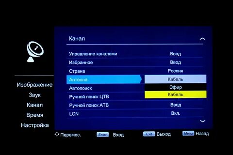 Настройка каналов lcn в телевизоре