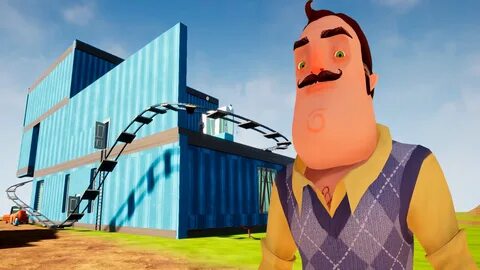 Шоу привет сосед!василич не машина,а поезд!игра hello neighbor прохождение ...