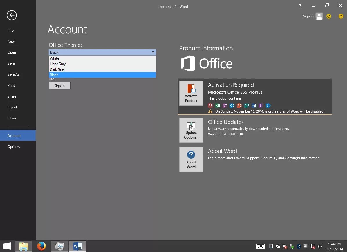 Office 16 для windows 10. Офис 16. ms office 2016 keygen. microsoft office 16. ms 2016office black theme.