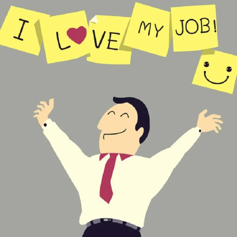 Do one s job. Jobs картинки. Люблю свою работу рисунок. Полюбить свою работу иллюстрации. Любимая работа рисунок.