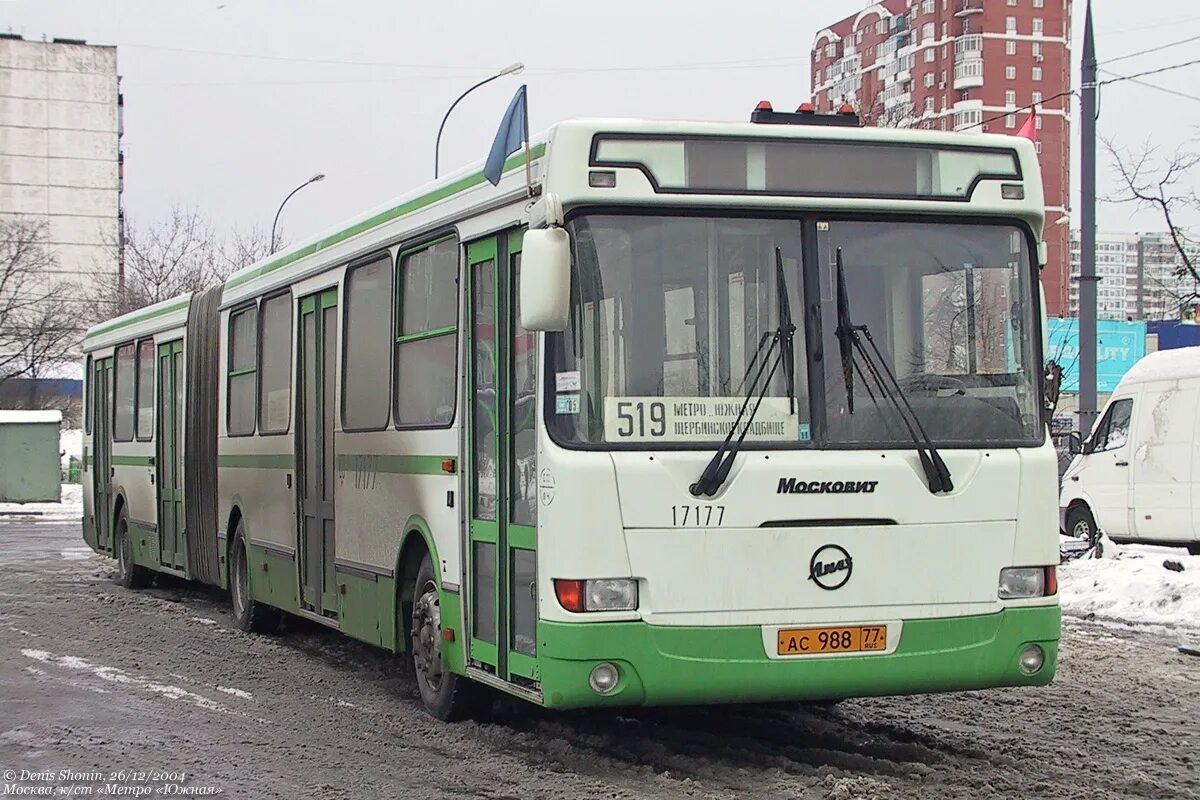 519 автобус маршрут