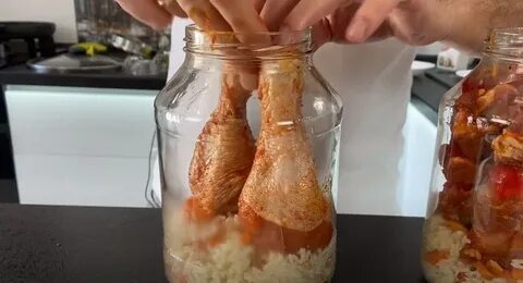 Шашлык в банки в духовке