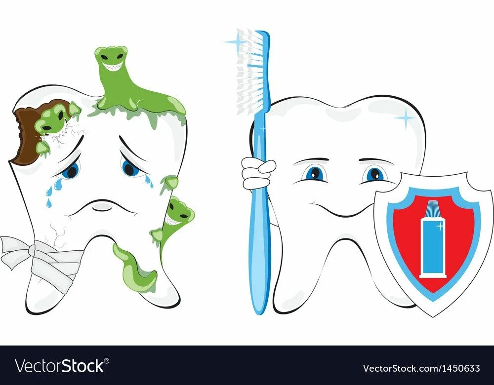 Работа рта 1. Здоровый и больной зуб. Здоровье зубов для детей. Профилактика кариеса рисунок. Изображение больного зуба для детей.