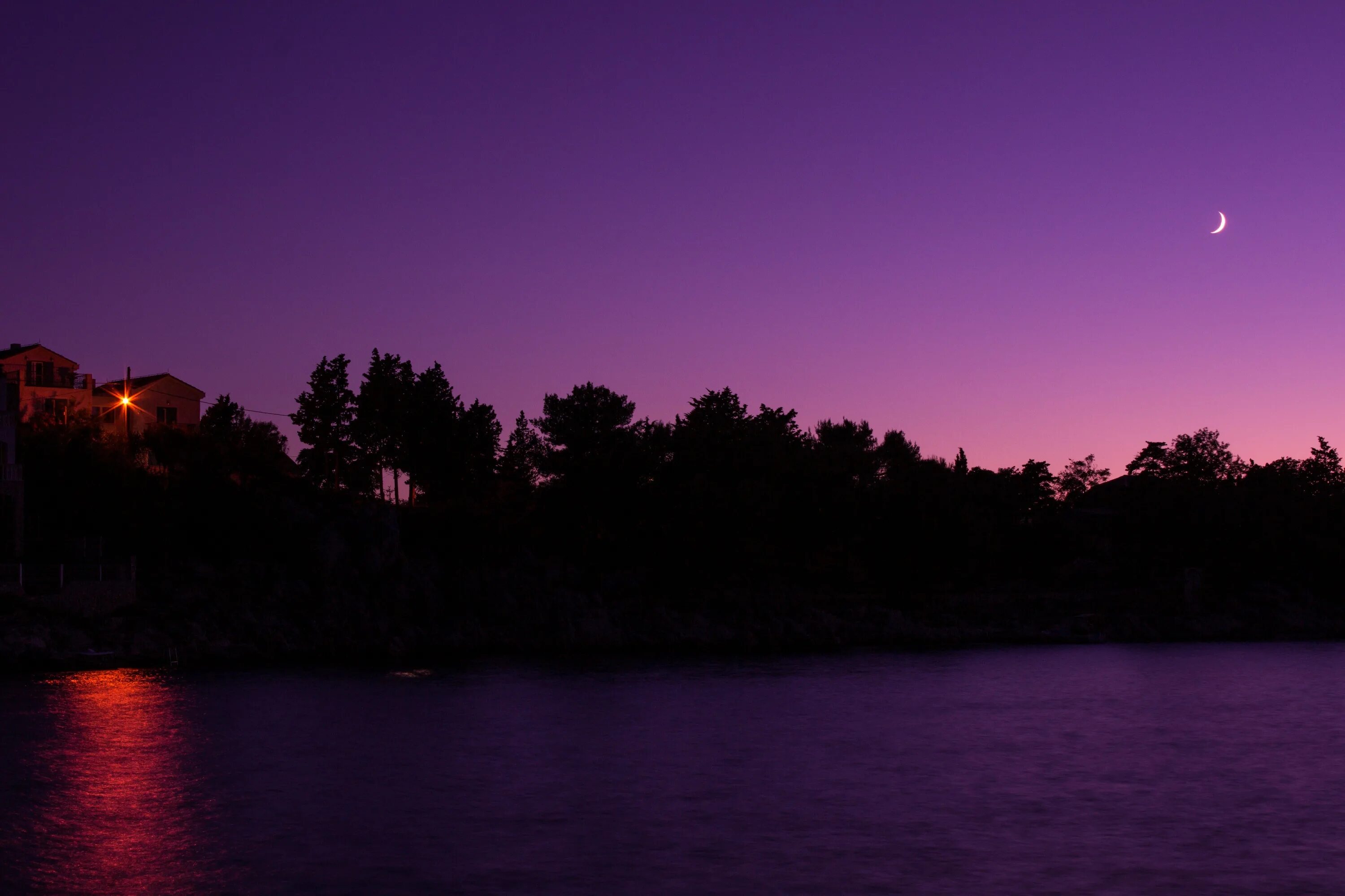 Ночь будет 0. Природа ночью. Фиолетовый вечер. Ночной пейзаж. Фиолетовый пейзаж.