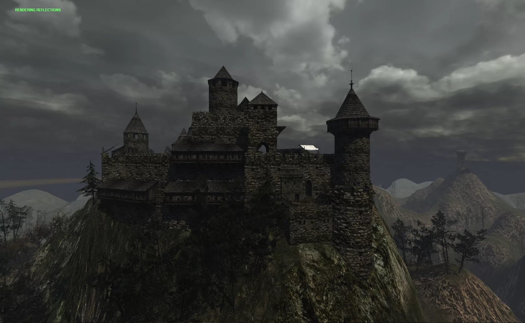 Warband Castle. Mount and Blade замки. Warband крепости. Mount and Blade Warband замок ландшафт.