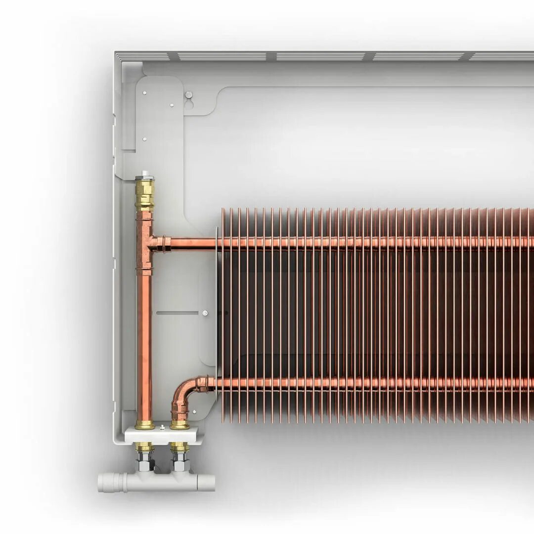 Конвекторы системы отопления. Радиатор отопления водяной 1200 медь. Конвектор отопления 20 секций медный. Радиатор отопления медный Алсера. Радиатор конвектор гармошка тепловой поток.
