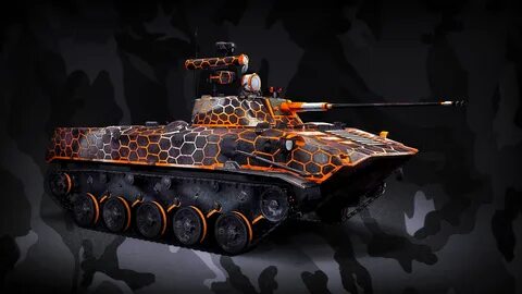 Черный танк машина