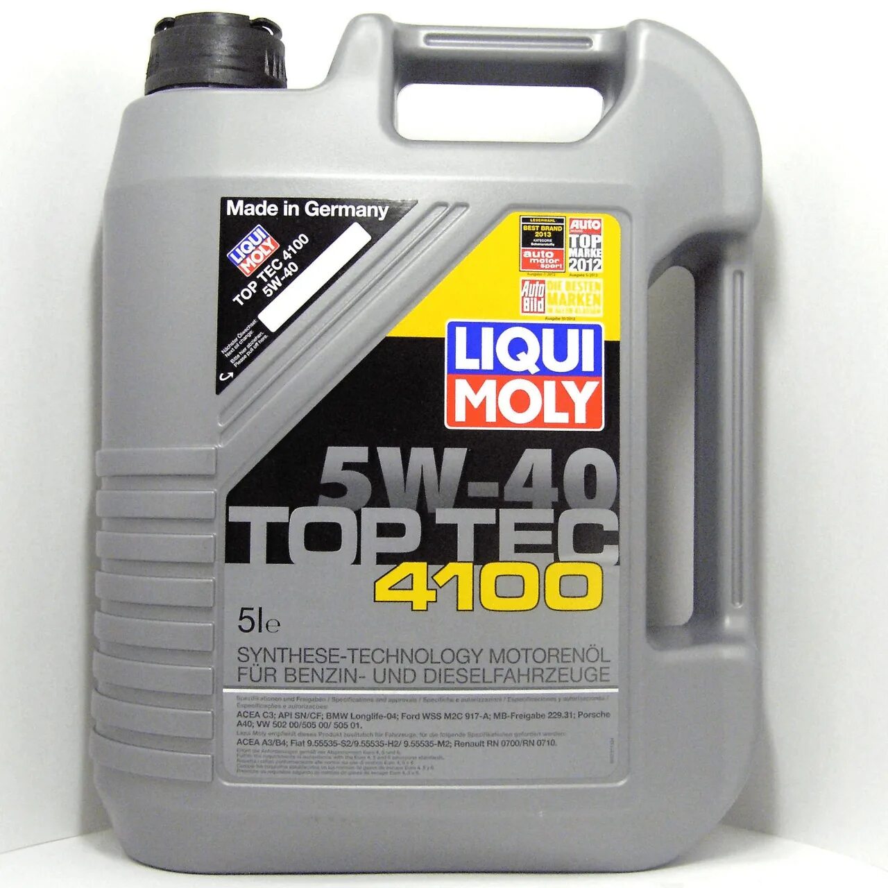 Моторные масла 5 л купить. Моторное масло Liqui Moly Top Tec 4100 5w-40 5 л. Масло Liqui Moly 7501 Top Tec 4100 5w40 5л. Liqui Moly Top Tec 4100 4 l. Моторное масло Liqui Moly Top Tec 4100 5w-40 4 л.