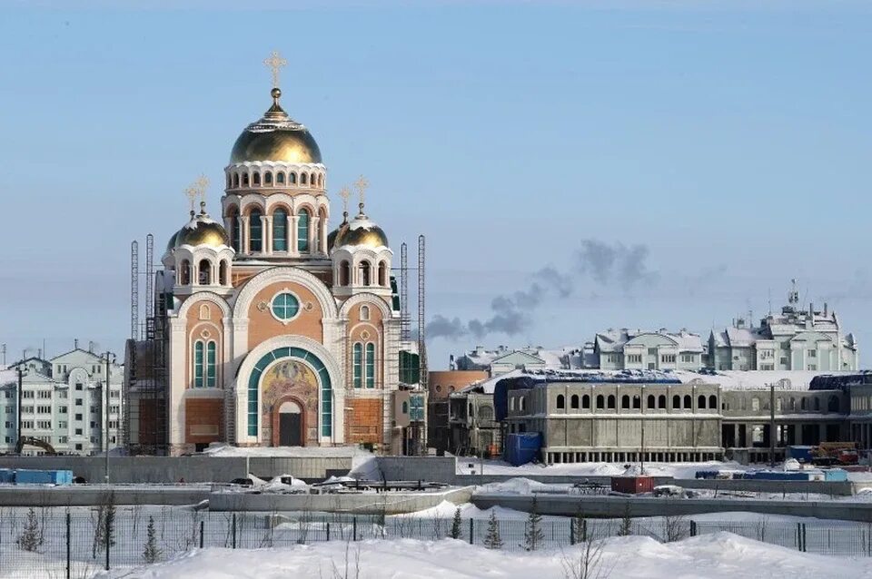 Салехард храмовый комплекс. Салехард храмовый комплекс Преображения Господня. Салехард 2022