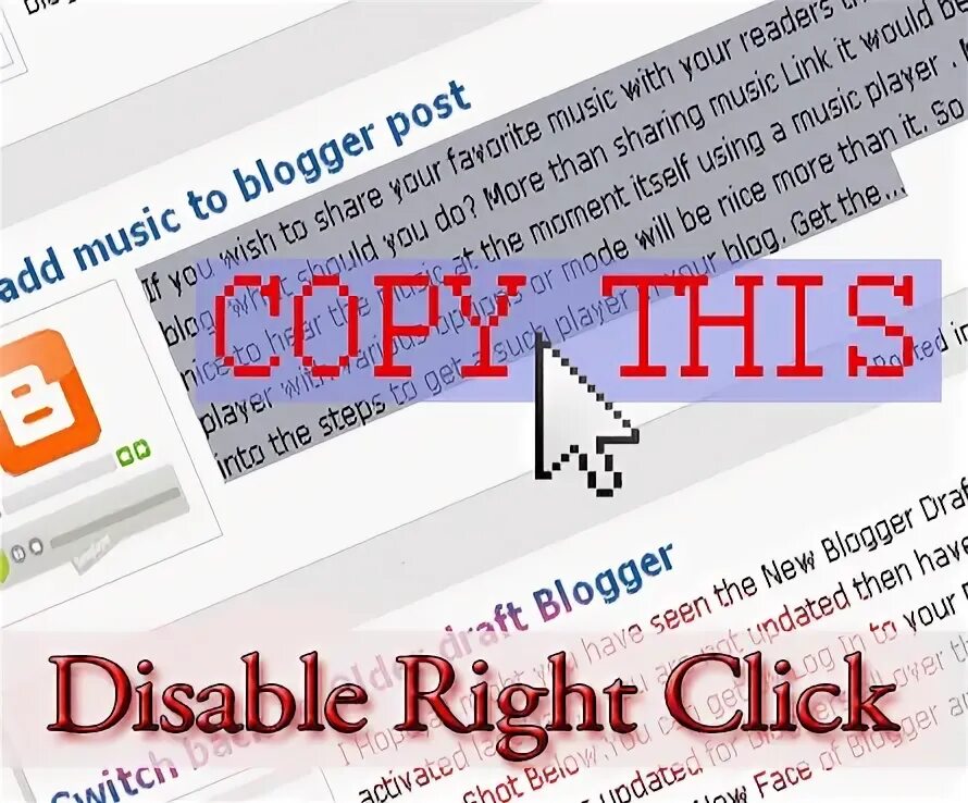 Copy on click. Absolute enable right click copy.