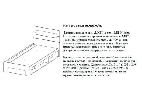 Сборка кровати кр 1