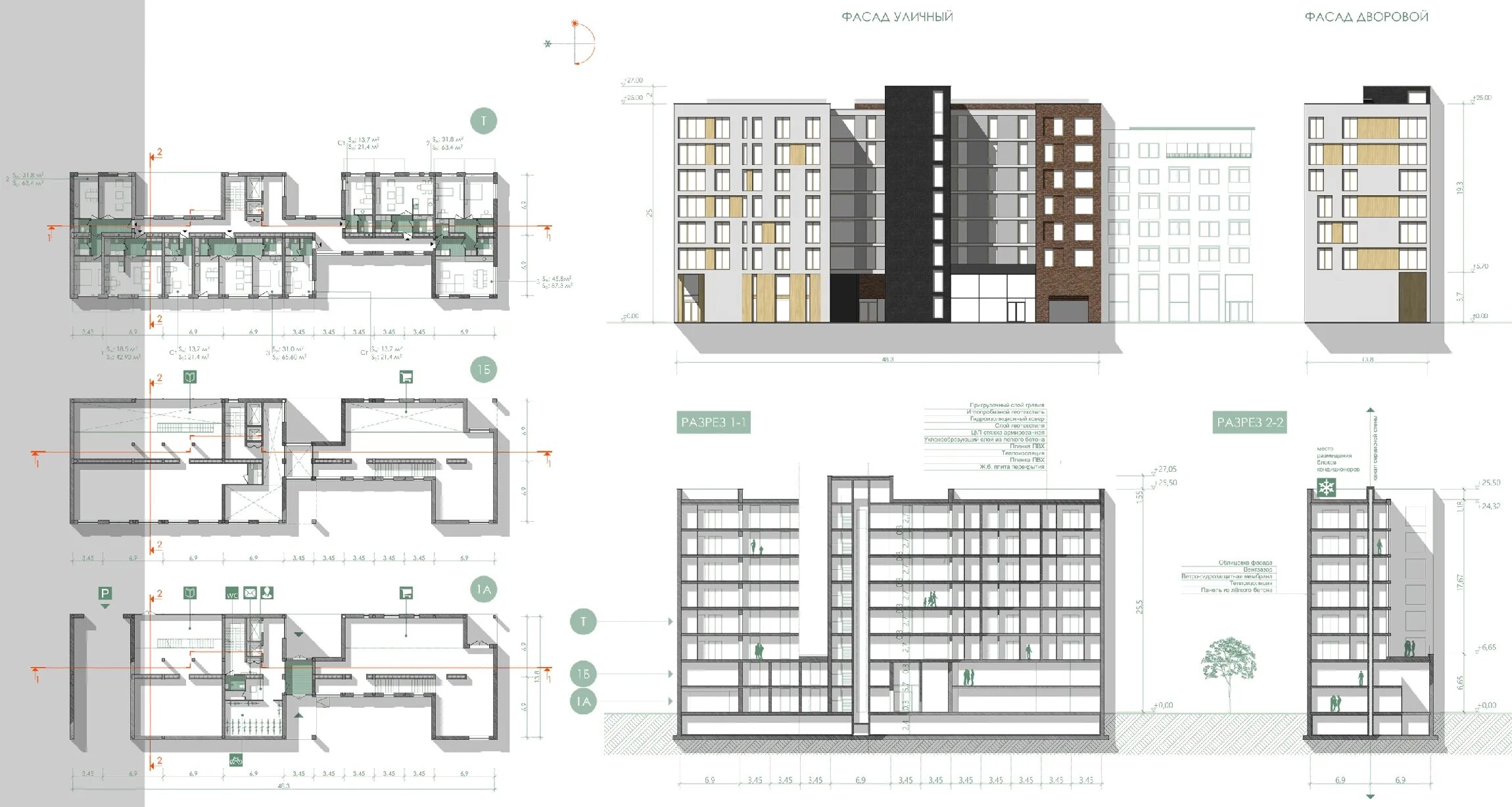 Среднеэтажные сколько этажей. План среднеэтажного жилого дома. Галерейный дом планировка. Среднеэтажной модели застройки. Среднеэтажная модель стандарт.