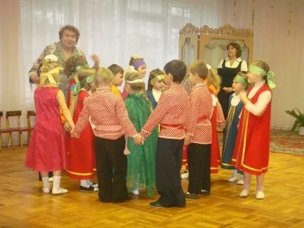 Народные игры в детском саду