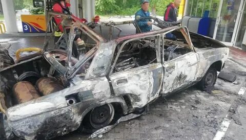 Ваз 2107 сгорела