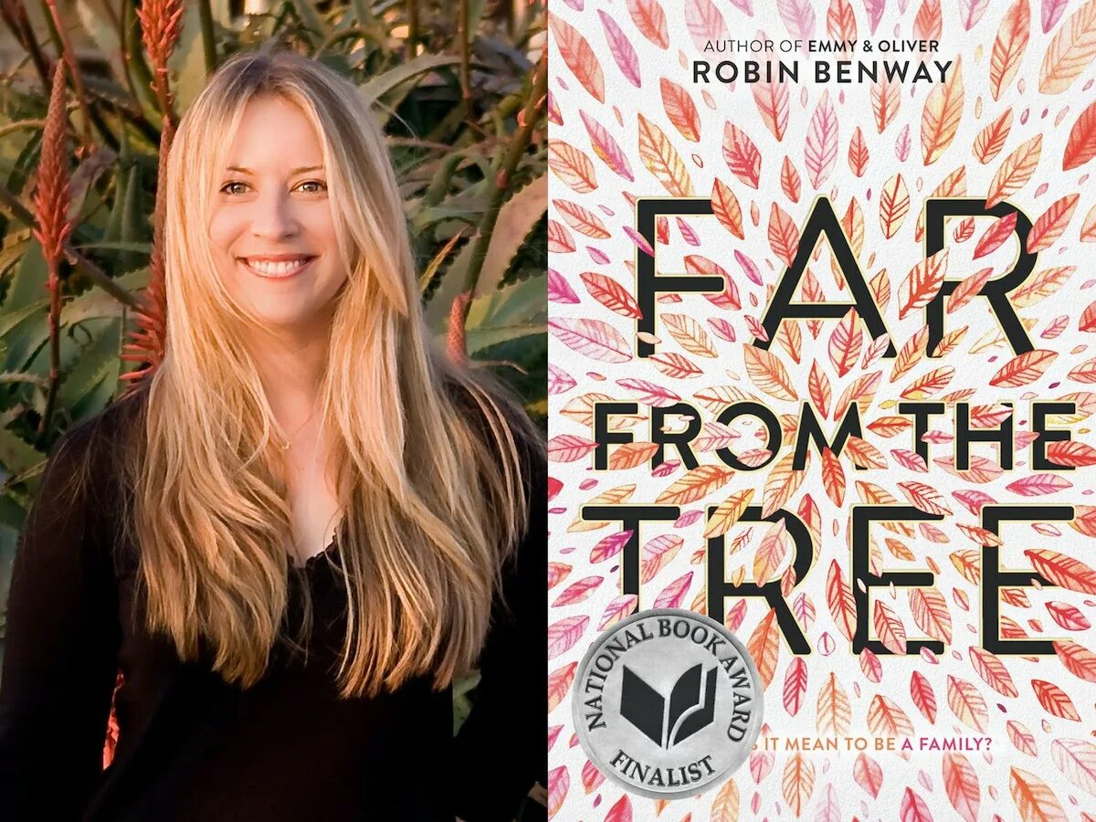 She applied. Robin Benway. Benway r. "Emmy Oliver". Miss you Oliver Tree Robin. Not far from the Tree book.