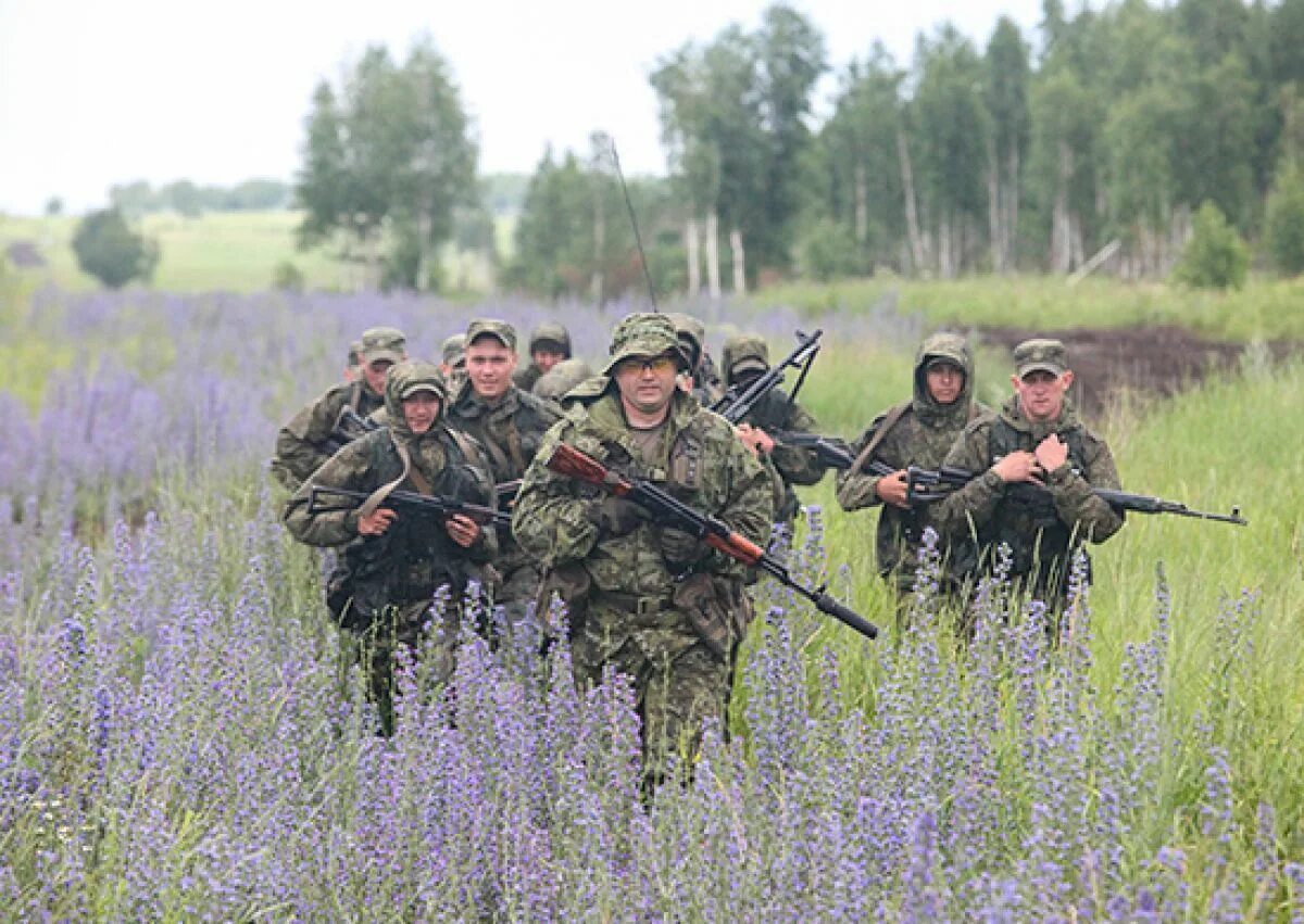 Чебаркуль разведка Военная часть. Разведчики батальона