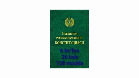 Konstitutsiya haqida ma lumot