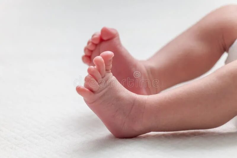 Как должны выглядеть ноги новорожденного New born baby feet stock photo. Image of sleeping, delivery 498216