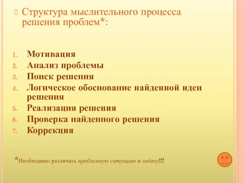 Мышление и процесс решения проблем. Структура мыслительного процесса решения проблемы. структура мыслительной деятельности. структура процесса решения задач. этапы мыслительных задач.