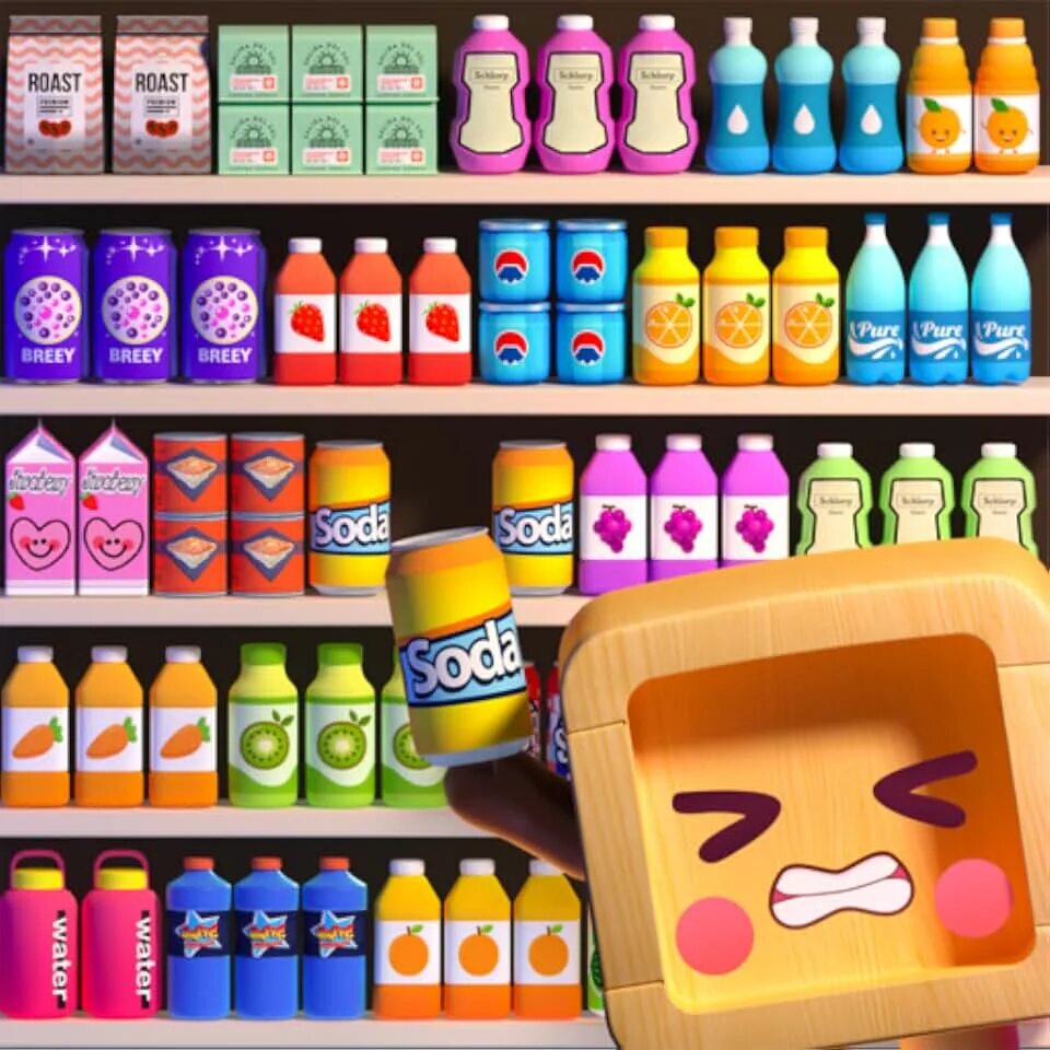 Triple goods sort. Goods sort.