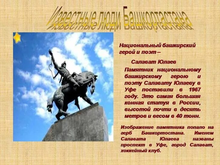 Сообщение о городе уфа