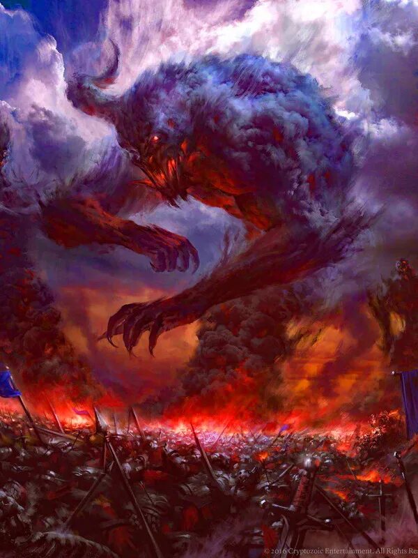 огромный монстр. фэнтези битва с монстрами. сражение фэнтези. битва монстров. огромные монстры фэнтези.