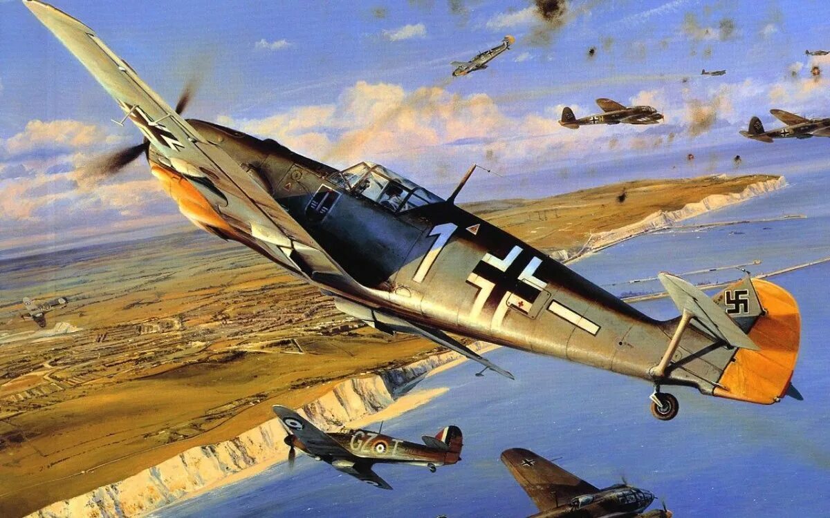 Немецкий самолет танк. Мессершмитт bf 109. Истребитель Messerschmitt bf.109. Мессершмитт bf 109 Люфтваффе.