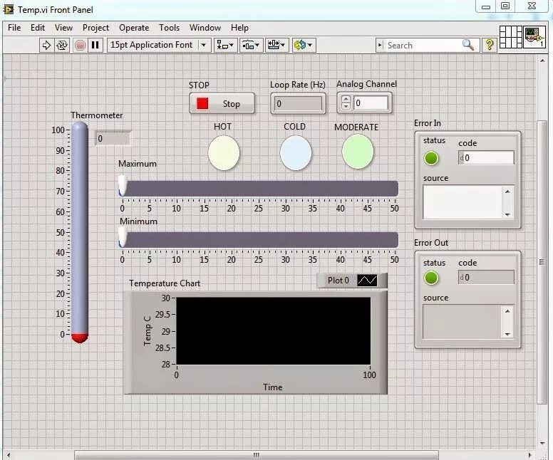 Temp project. Labview и arduino. labview программирование. simple project интерфейс. влажность на arduino через labview.