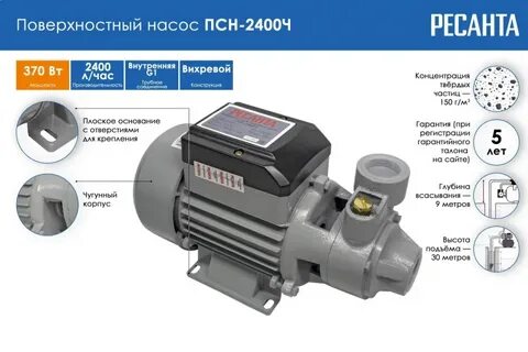 Насосы ресанта отзывы