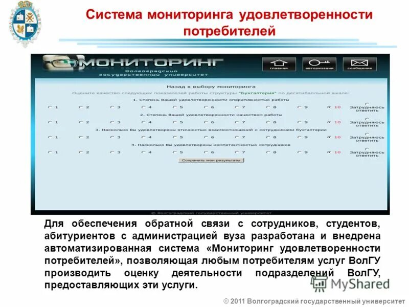 функция обеспечения обратной связи