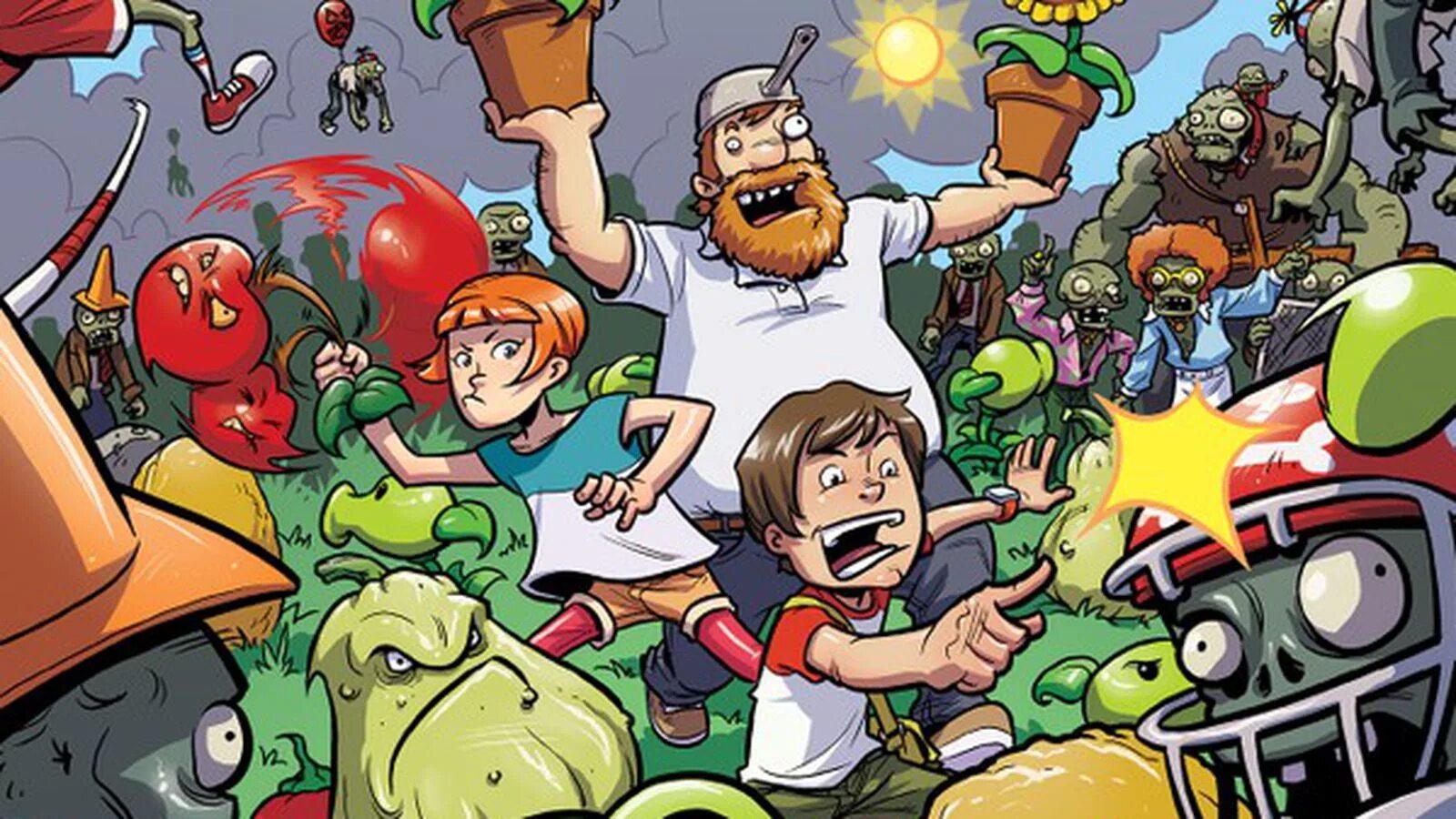 Zombis plants. Plants vs Zombies Zombie. Растения против зомби 2 Дейв. Plants vs Zombies 1. Plants vs Zombies комиксы.