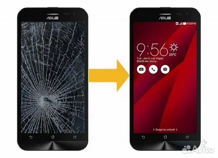 Asus экран телефона