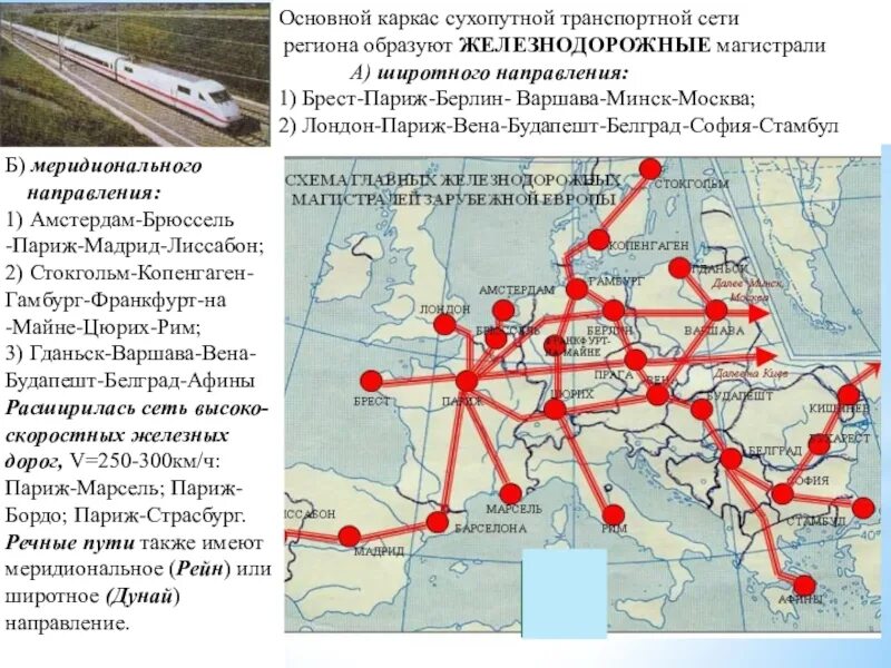 Сеть магистральных автомобильных дорог имеет в основном. Основные транспортные магистрали. транспортные магистрали зарубежной европы. главные транспортные магистрали европы. транспортная сеть зарубежной европы.