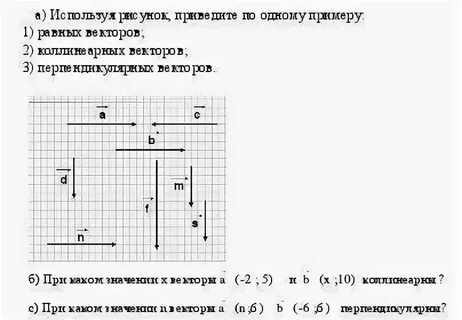 При каком значении n перпендикулярно