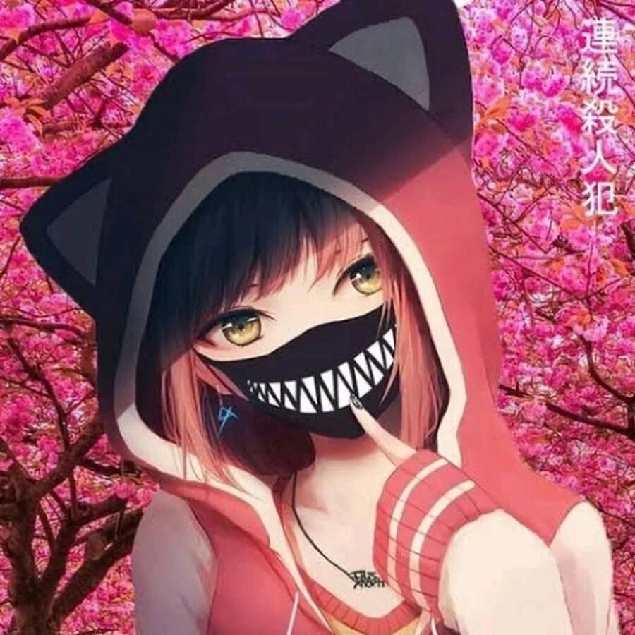 HD wallpaper: anime, anime girls, mask Anime girl, Anime, Anime ninja girl mask