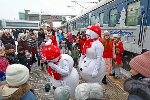 Поезд деда мороза 2024 фото