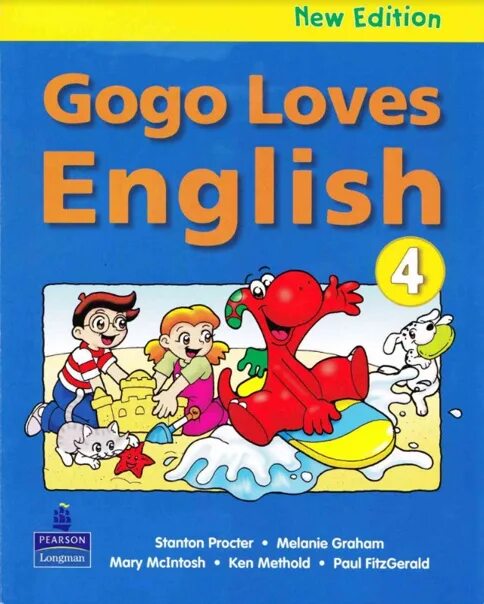 Английская книга Gogo. Гого английский для детей. Gogo английский