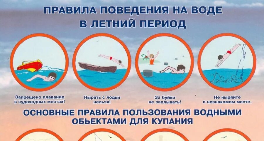Плавать не рекомендуется