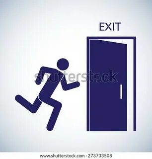Running to the exit