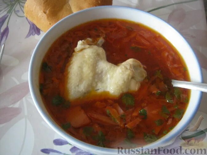 Рецепт борща с курицей и свеклой капустой фото - Тоши Суши