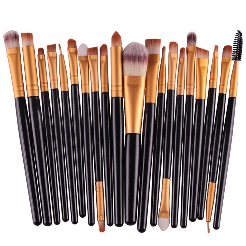 Кисти для макияжа MAANGE 20 шт. Make up Brush набор кистей. MAANGE кисти для макияжа Powder Brush-20. Make up Brush Set набор кистей. Какие кисти для макияжа купить