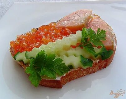 Батон с рыбой