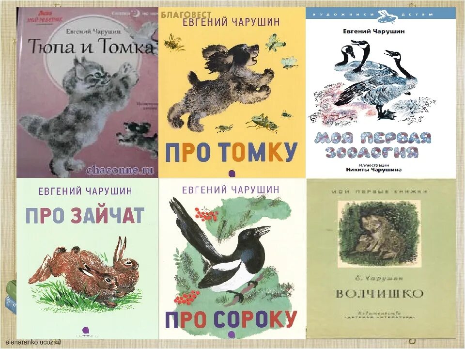 Книги е Чарушина. Чтение 1 класс теремок чарушин презентация