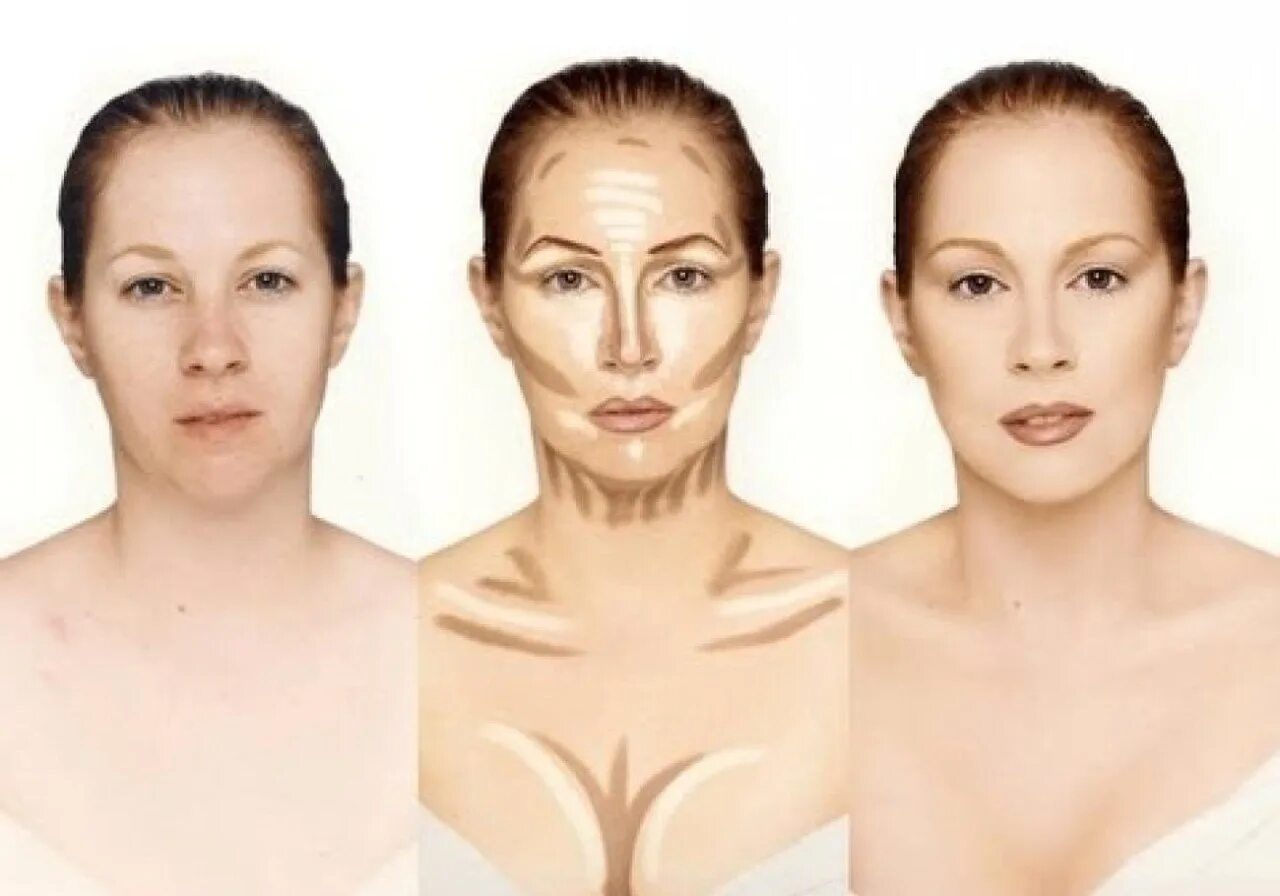 Вока коррекция. Коррекция лица. Контурирования лица. Скульптурирование лица. Моделирование овала лица.