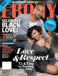 Congratulations to hip hop couple T.I. and Tiny on landing the cover of Ebo...