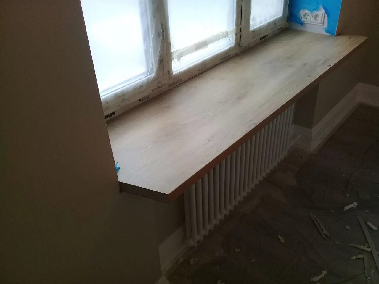 Подоконник из лдсп. Подоконник из лдсп