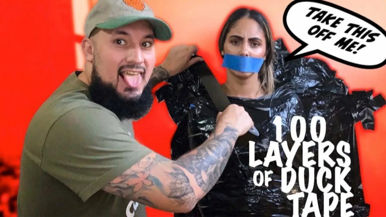 Taped challenge. Taped challenge