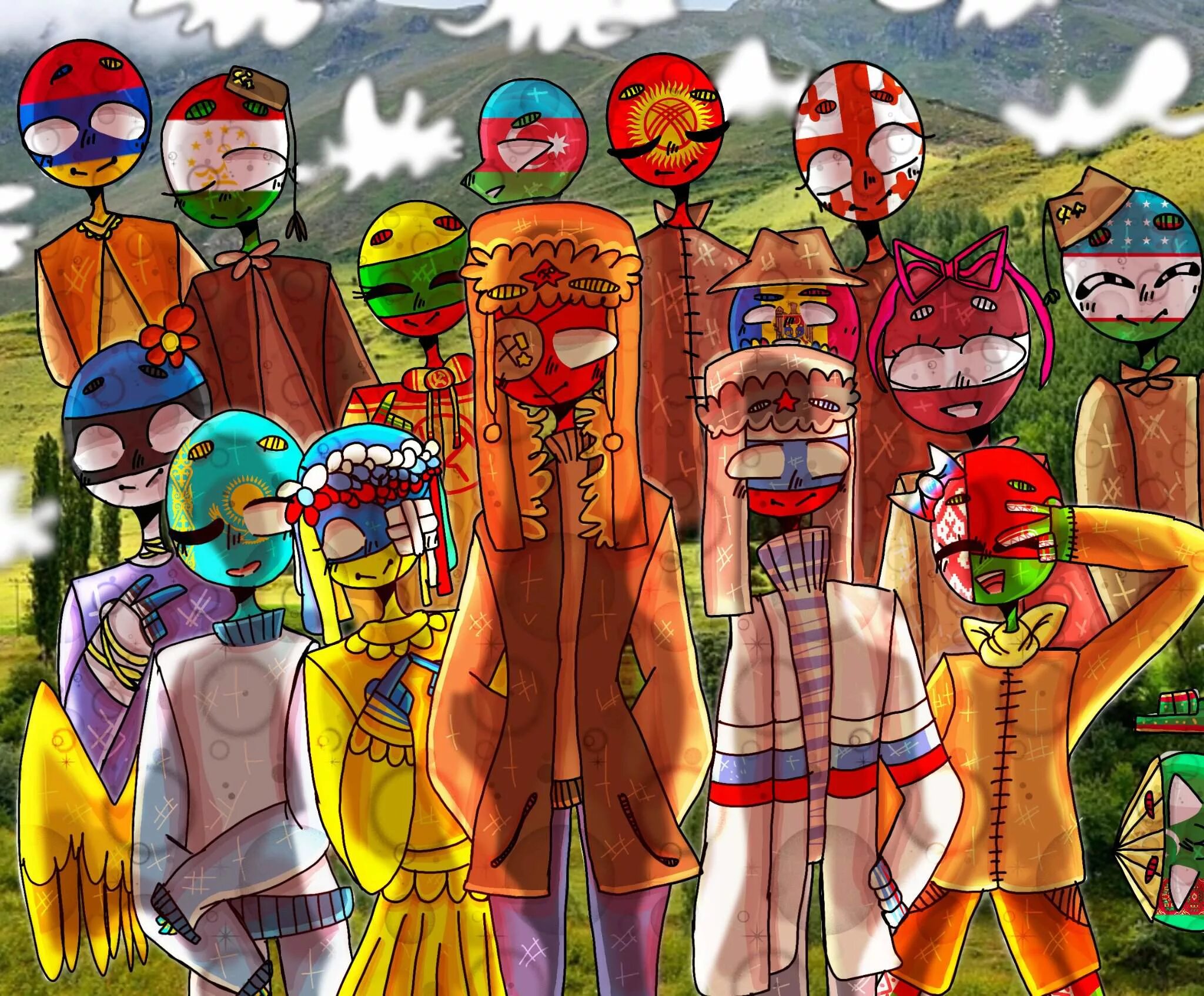 Картинки countryhumans