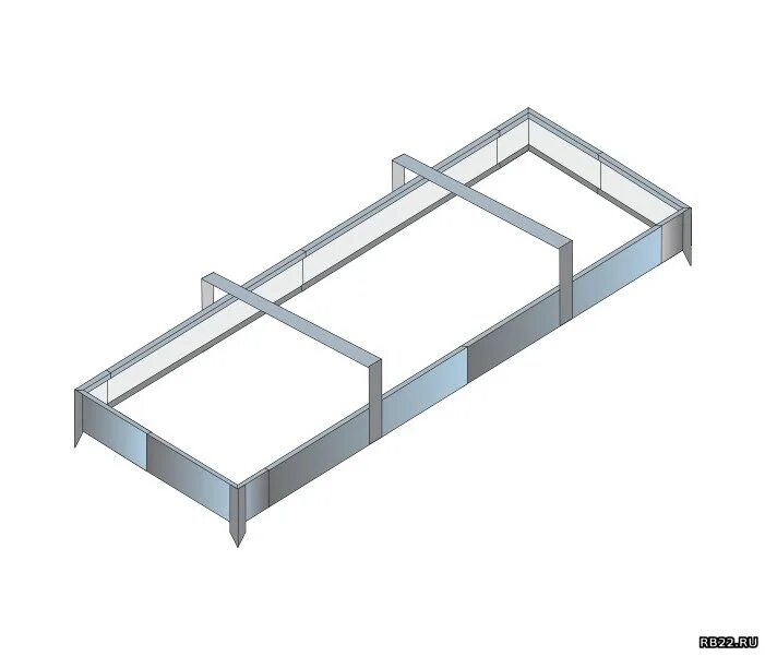 Грядка с полимерным покрытием 1,0х3,0 м, высота 20 см. Планировка грядок на огороде 1 сотках. Леруа мерлен высокие грядки. Высокие грядки. Грядка садовая оцинкованная.