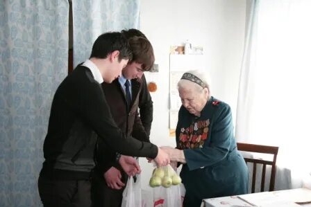 23 февраля в доме престарелых